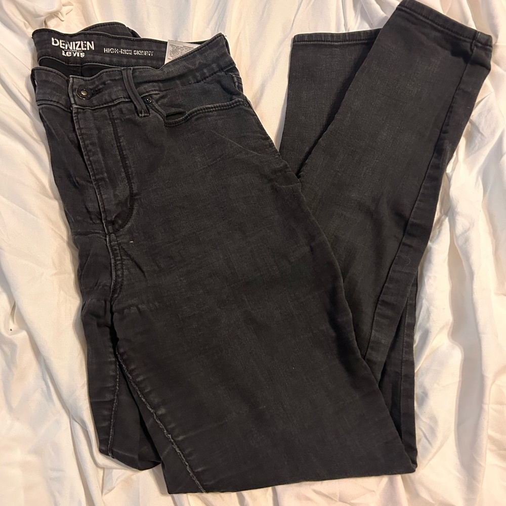 Levi's Dark Gray Skinny Jeans for Men